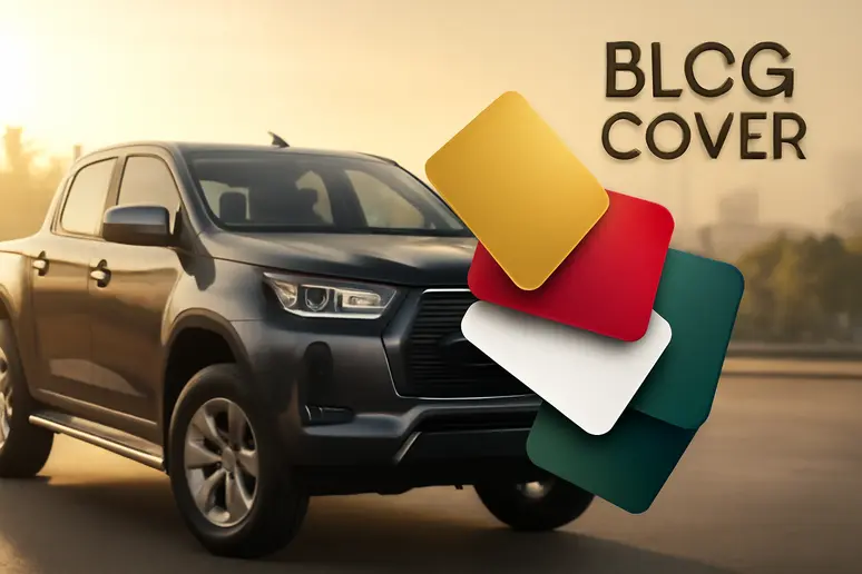 สีรถกระบะมงคล มาแรง: เลือกสียังไงให้รวย ทันยุค!