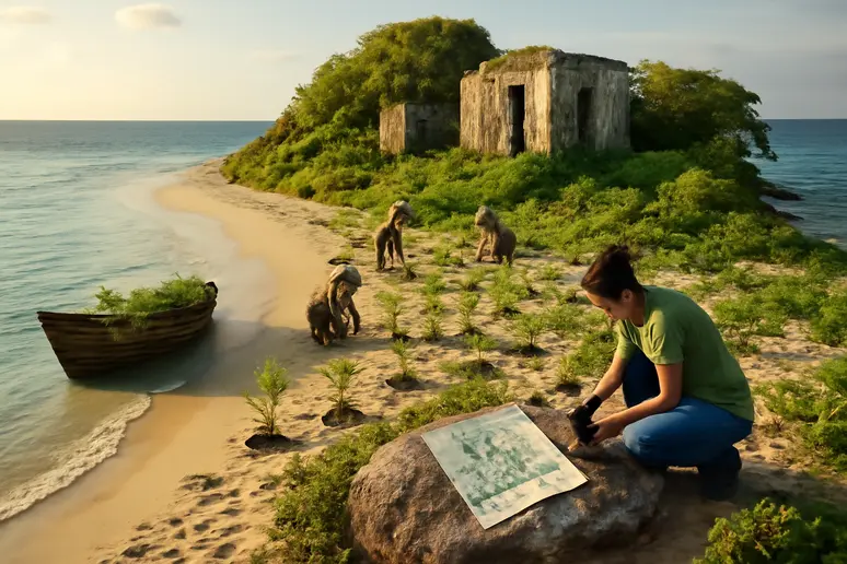 เปิดแผนลับปลูกต้นไม้: พลิกโฉมเกาะร้างสู่ความเขียวขจี